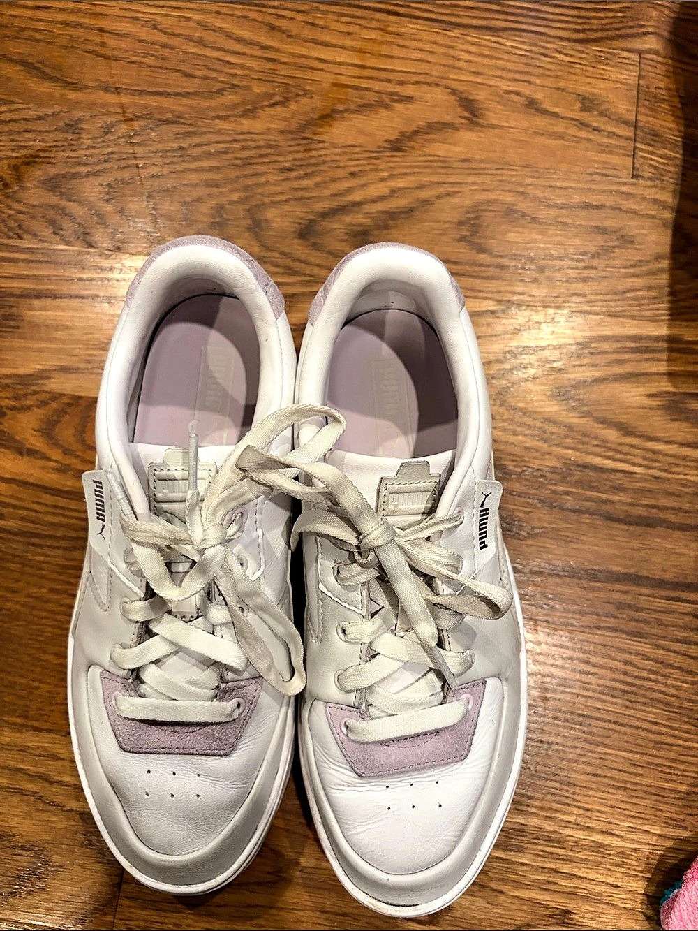 Puma Slipstream Lo FG Warm White Spring Lavender Women's Sneakers White & Pink